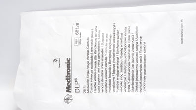 Medtronic 68128 DLP Malleable Single Stage Venous Cannula 28Fr. (x)